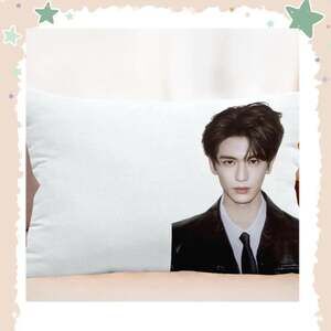 free US shipping Zhang Linghe Pillowcase,Star Photo Pillow Cover, Single Bed Pi
